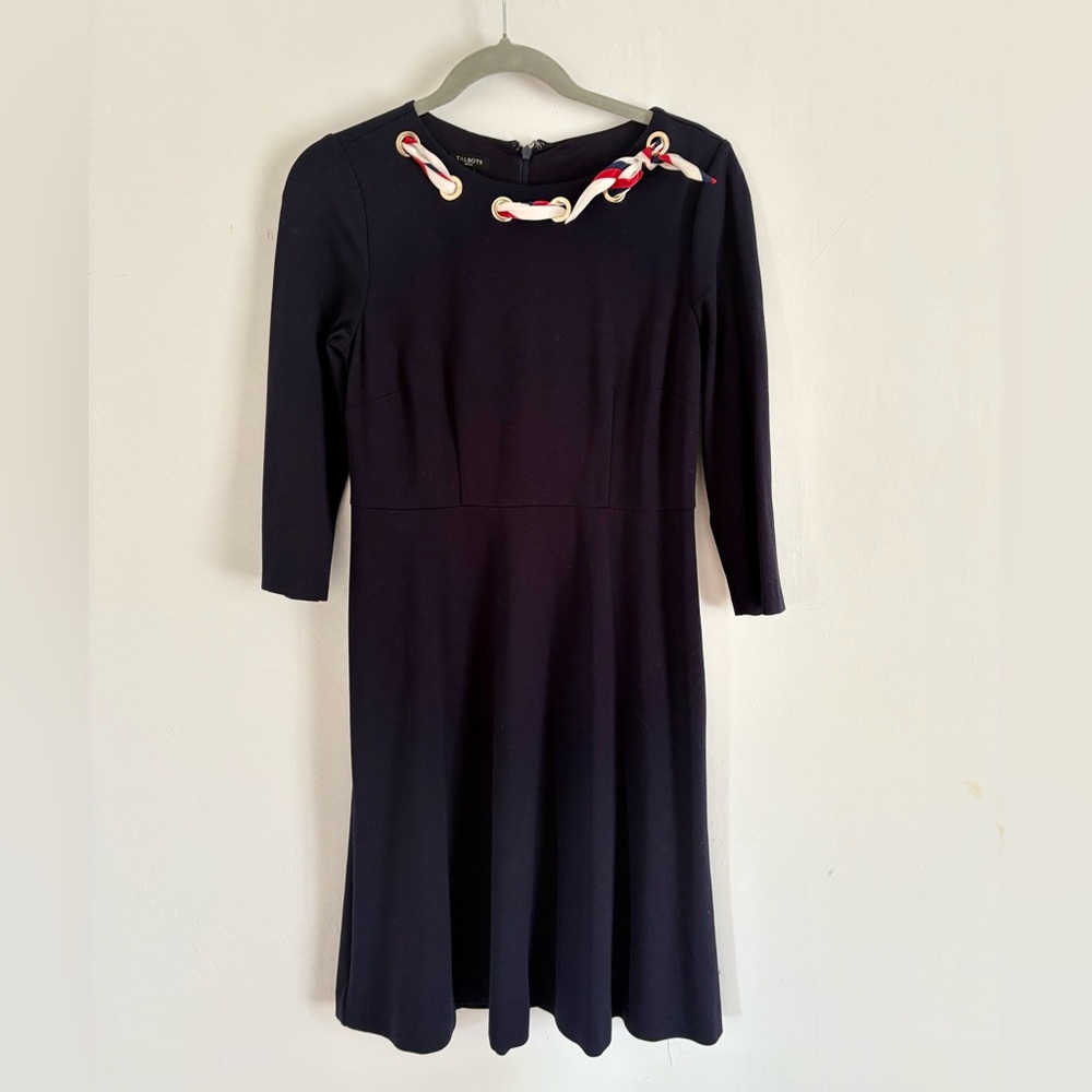 Elegant Blue Midi Dress